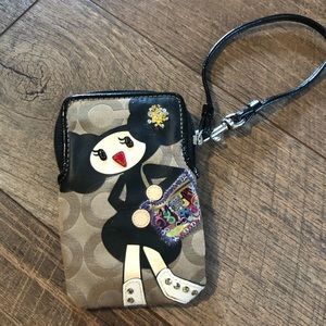 Coach limited edition wristlet